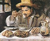 The Bean Eater by Annibale Carracci